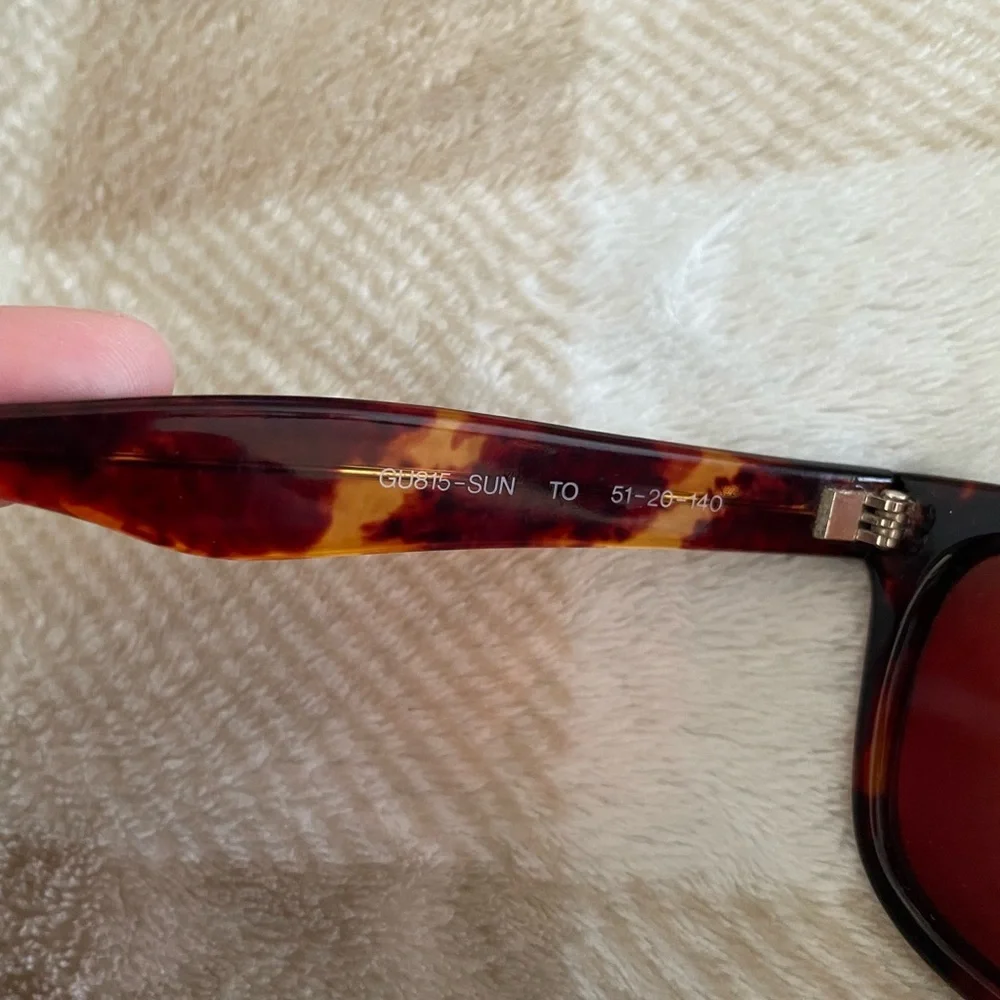 Guess GU815 Sun 51-20-140 Eyewear Tortoiseshell Brown Sunglass Frame
